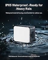 Vista 5 de TELESIN Luz de Vlogging Mini LED para Cámara de Acción Video Luz Magnética de Fotografía Iluminación de Relleno para Jaula de Accesorios de Cámara