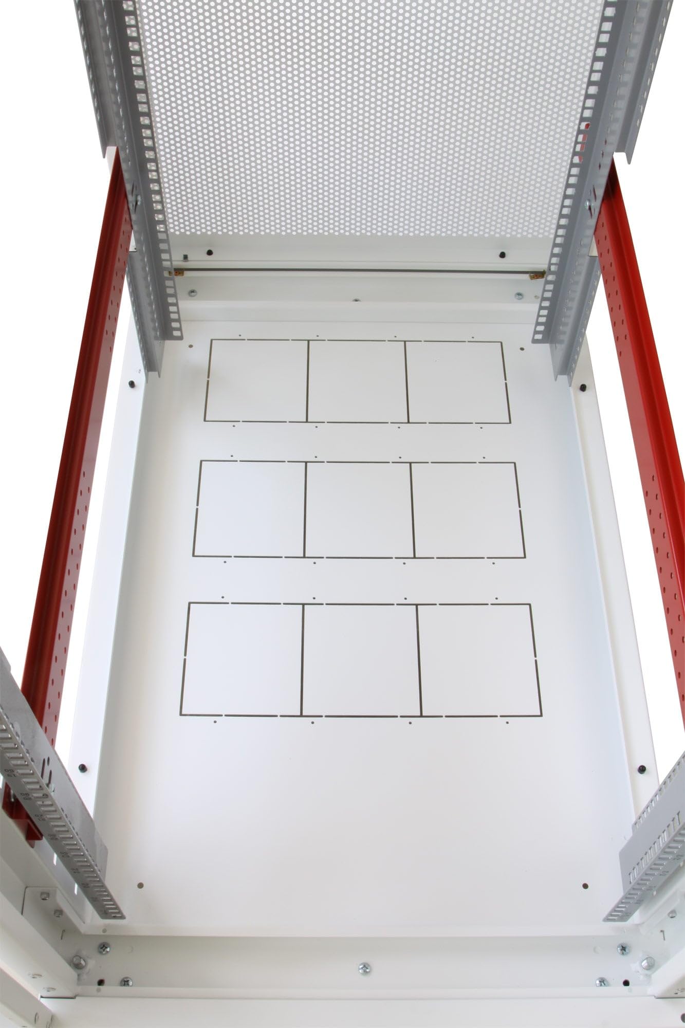 Techly Professional 105032 Armadio Server Rack 19" 600x1000 27 Unita' Bianco Serie IdealNET Bianco