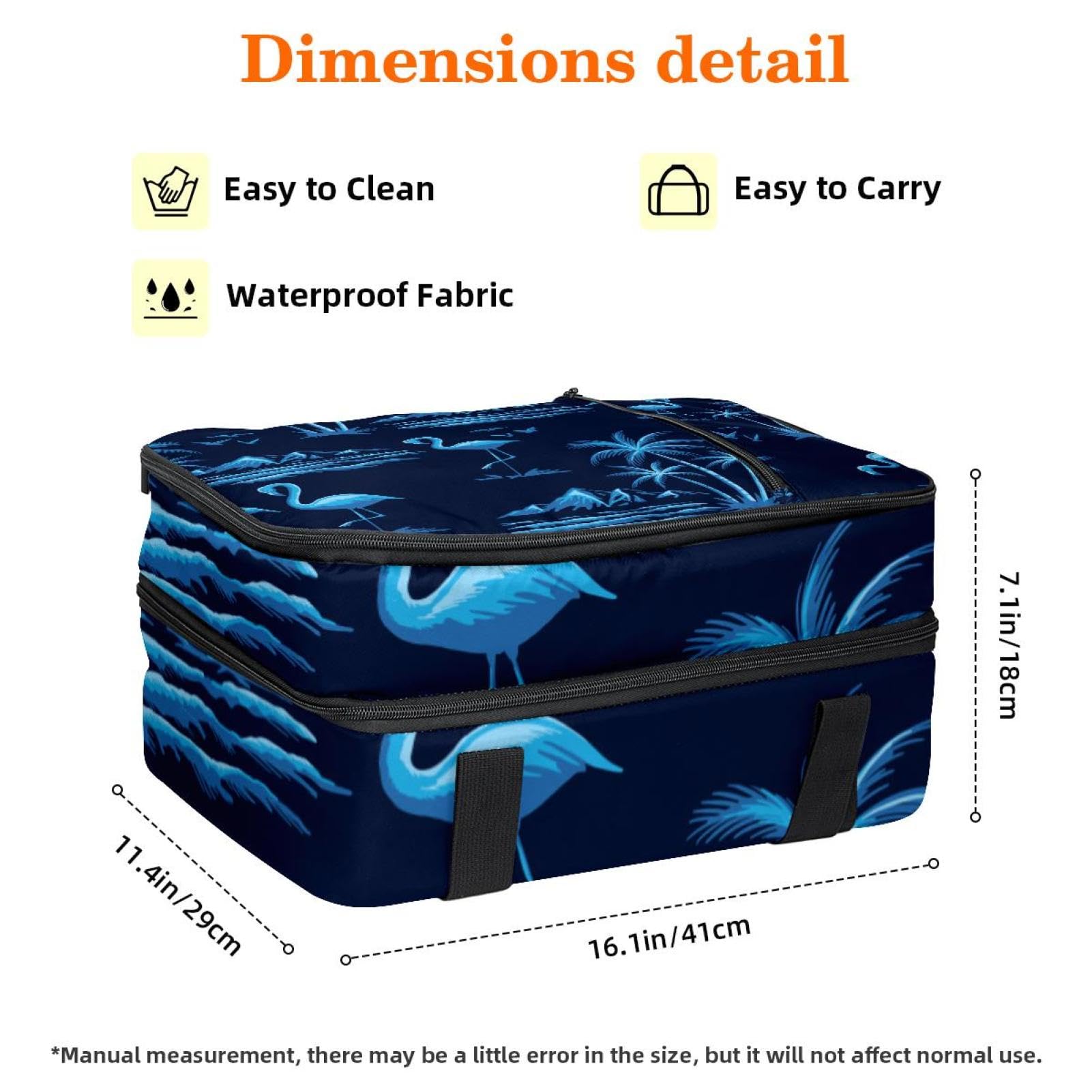 Grand sac à déjeuner isotherme pour homme et femme, double couche, étanche, étanche, réutilisable, sac fourre-tout pour le travail, l'école, le pique-nique, la plage, le camping, les voyages,