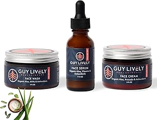 Guy Lively Kit de cuidado de la piel antienve...