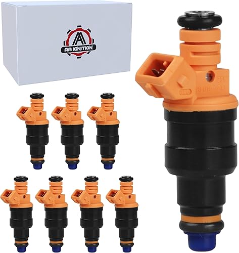 Fuel Injector Set of 8 - Replaces part 280150943, 0280150939, 0280150909 - Compatible with Ford, Lincoln, Mercury Vehicles - E250, F150, F250, F350,