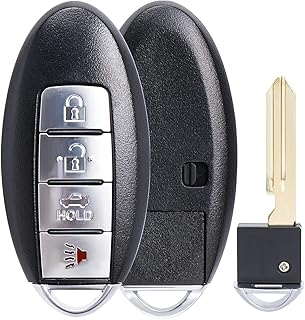 NPAUTO Key Fob Replacement Fits for Nissan Altima 2007-2012, Maxima Murano 09-14, Infiniti G25 G35 G37 FX35 Q60 & More Keyless Entry Remote Control Smart Proximity Car Key Fobs KR55WK48903 KR55WK49622