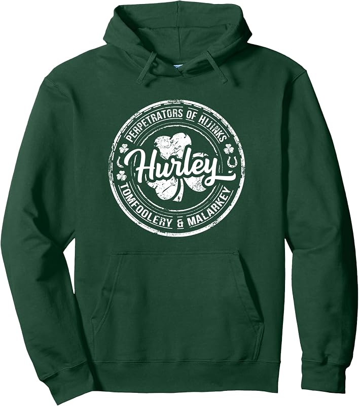 buzo con capucha Hurley Irish Family Name