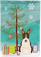 Vista 1343 de Caroline's Treasures BB4243GF Bandera de jardín con texto en inglés «Merry Christmas» con texto en inglés «Merry Christmas», bandera decorativa