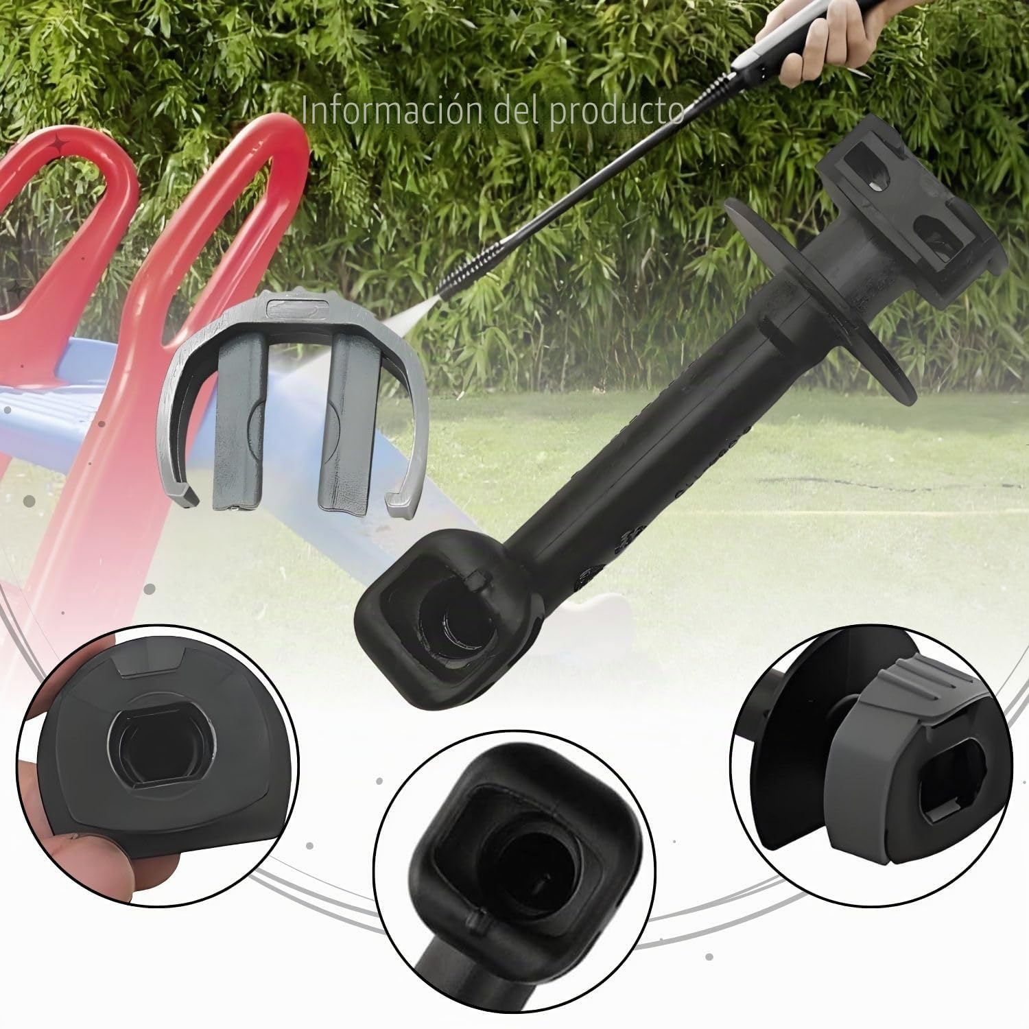 Lavadora de alta presión tubo de salida angular con abrazadera para K1/K2/K3, tubo de salida de codo 4.064-047.0,40640470,5.064-110.0,5064110, arandela de alta presión repuestos