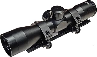 Presents This Optics Kit for Savage .22 Rascal Rifles - Includes Compact Series 4x32 Rifle Scope + Aluminum Rings + Bolt On Scope Mount - M1SURPLUS