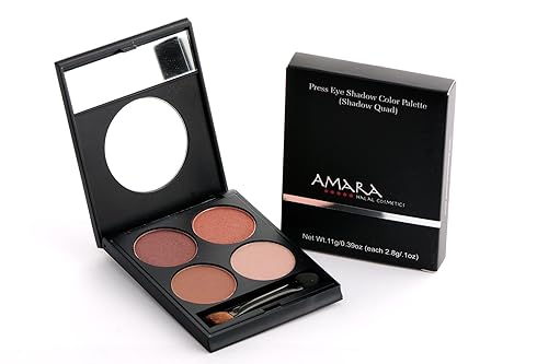 Amara Press Paleta de sombras de ojos (Quad)-Sienna Sultry disponible en Yaxa Venezuela