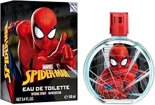Spiderman Ultimate Eau de Toilette Spray for Men, 3.4 oz Citrus Aromatic Fragrance with Orange, Bergamot & Sandalwood