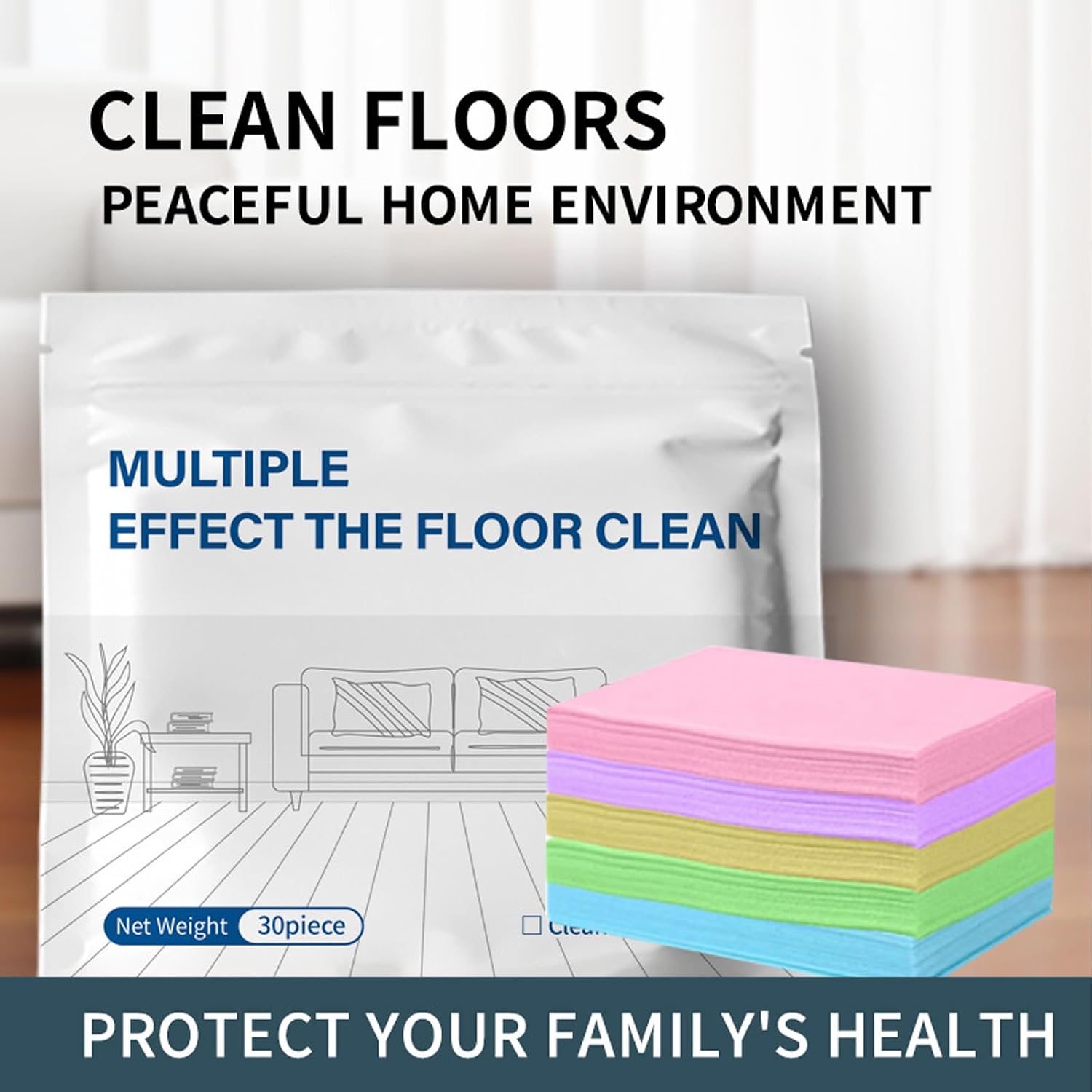 Floor Tablets for Floor 3 Pack Scented Mop Soap Multisurface Bathroom & Kitchen Suppllies image 2