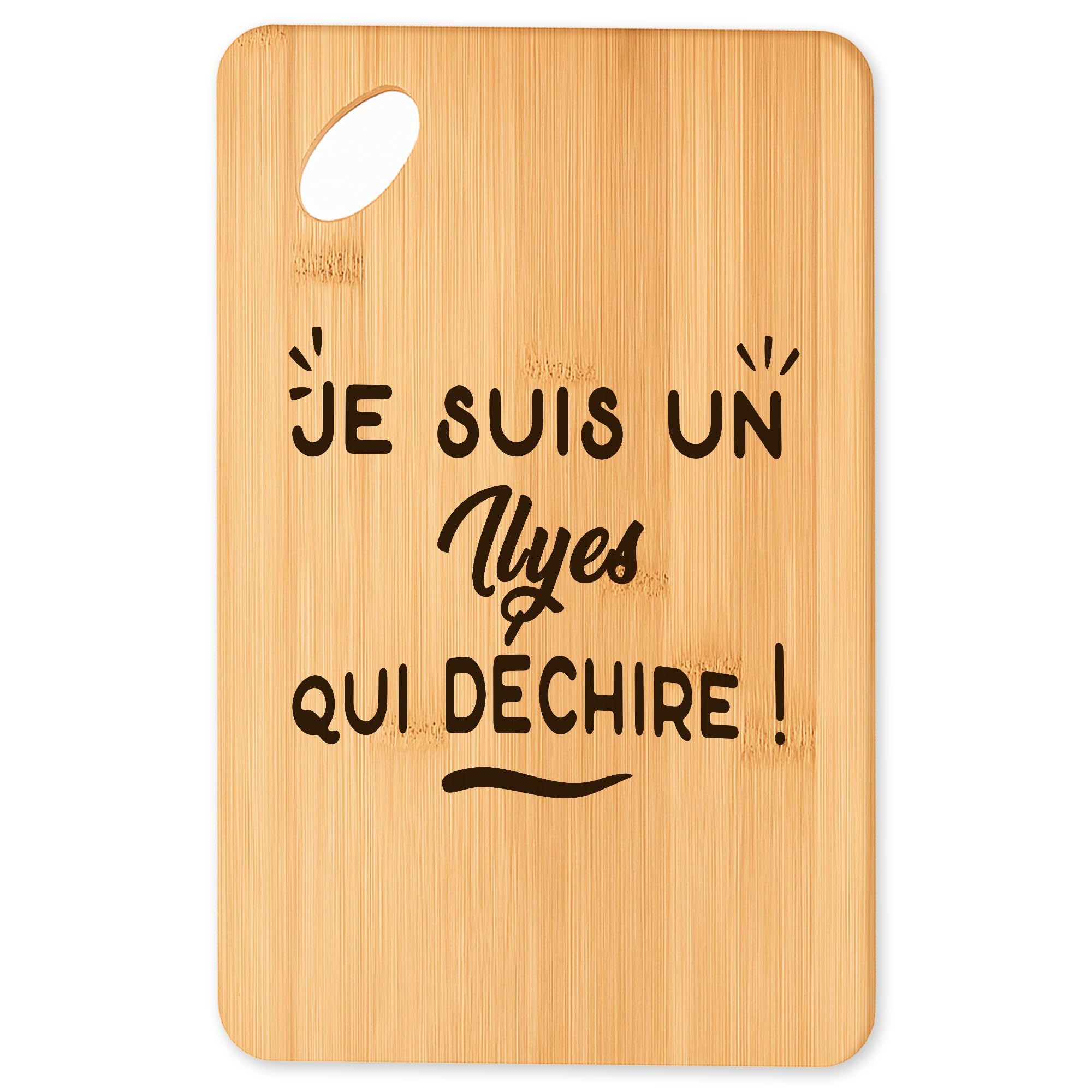 Planche à découper de barbecue et plateau apéro en bambou Ilyes