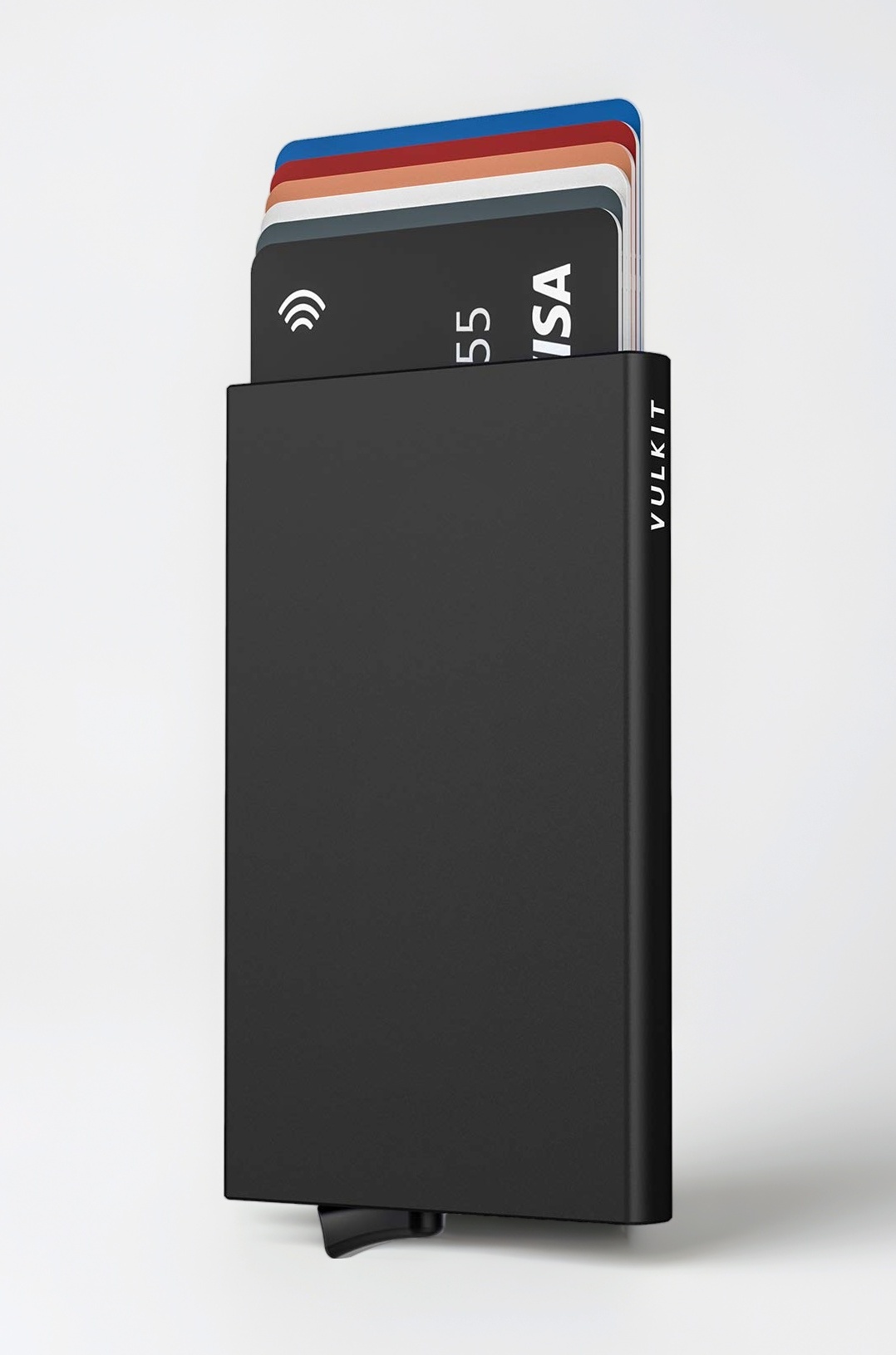 Aluminium Men RFID Blocking Wallet(black)