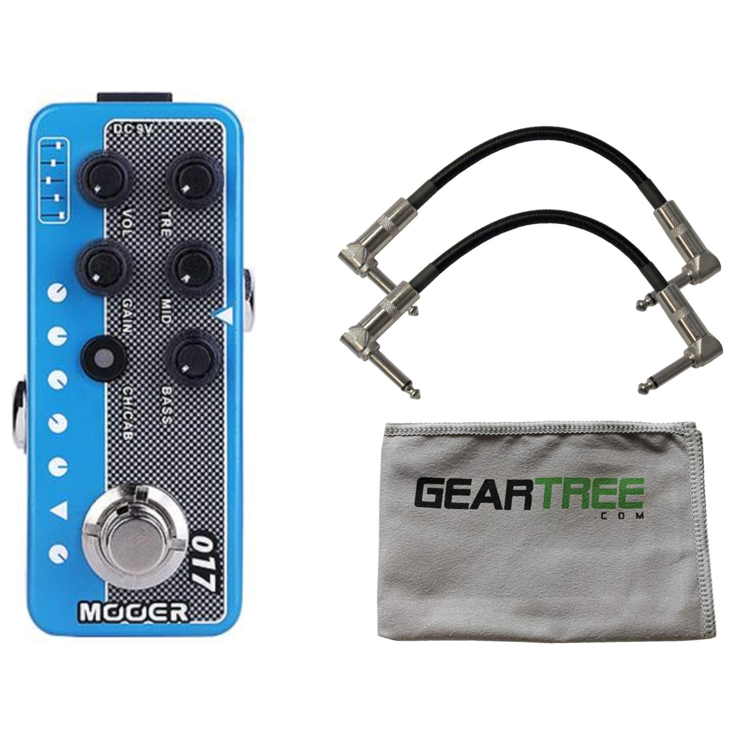 Amazon.com: Mooer Micro Preamp 017 Cali MKIV Pedal w/Tela y 2