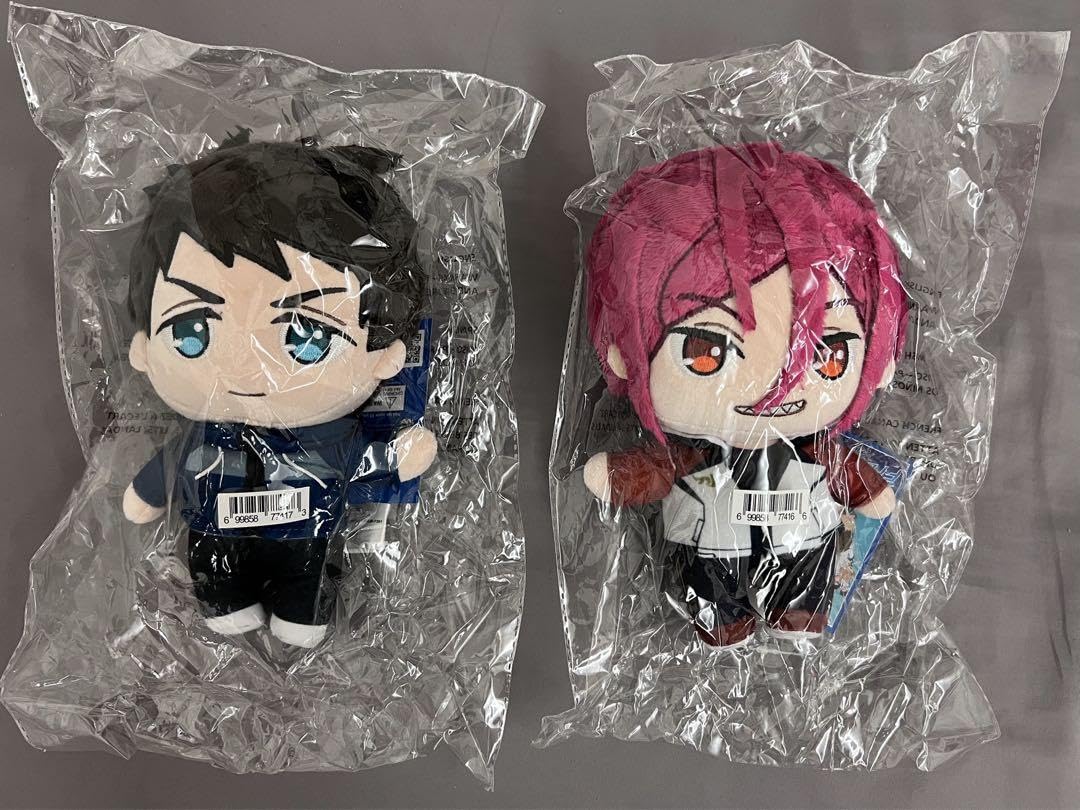 Amazon.co.jp: Free! ぬいぐるみ 松岡凛 山崎宗介 アメぬい : おもちゃ