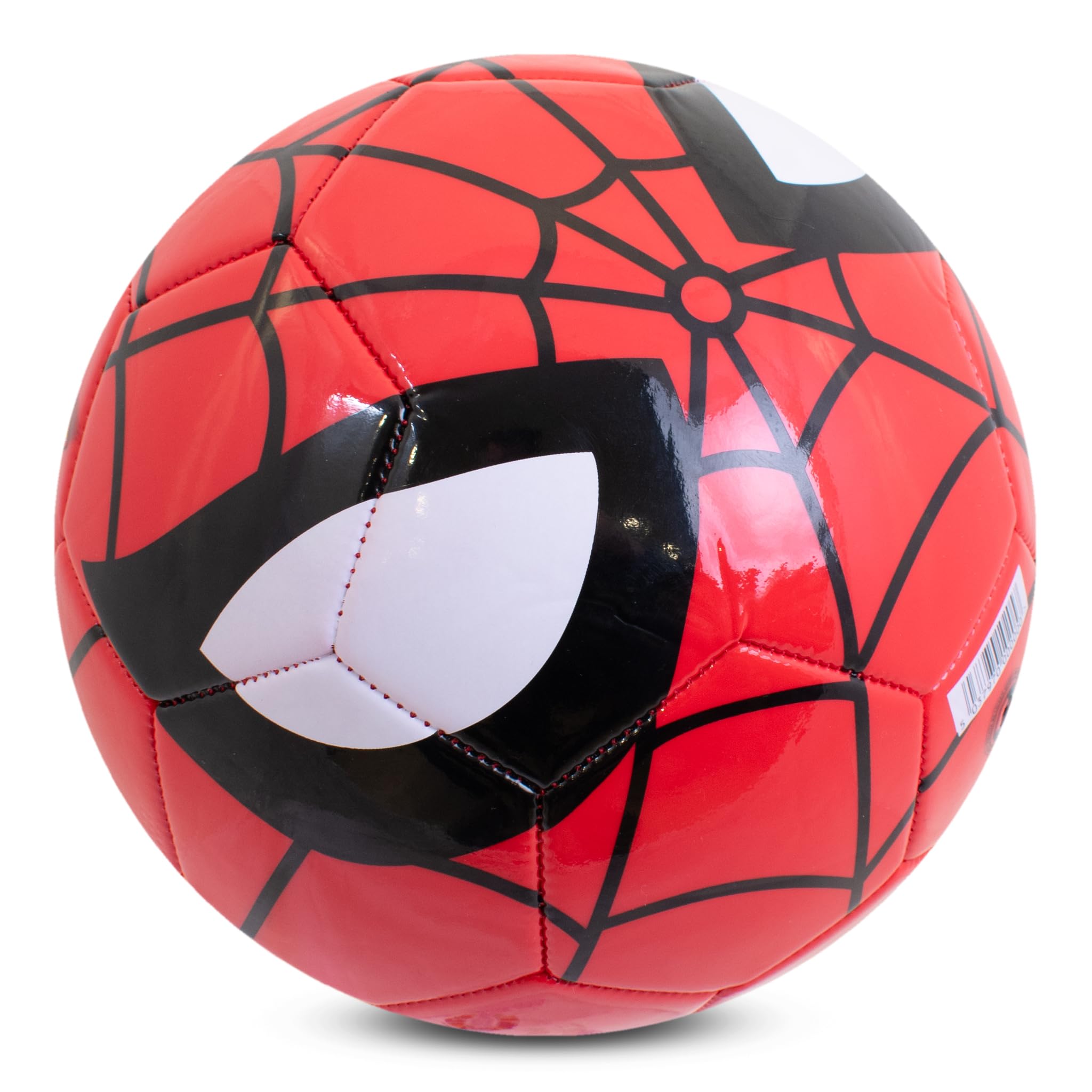 Hy-Pro Spiderman Oficial Balón de Fútbol Tamaño 5, Pelota de Entrenamiento para Juegos al Aire Libre