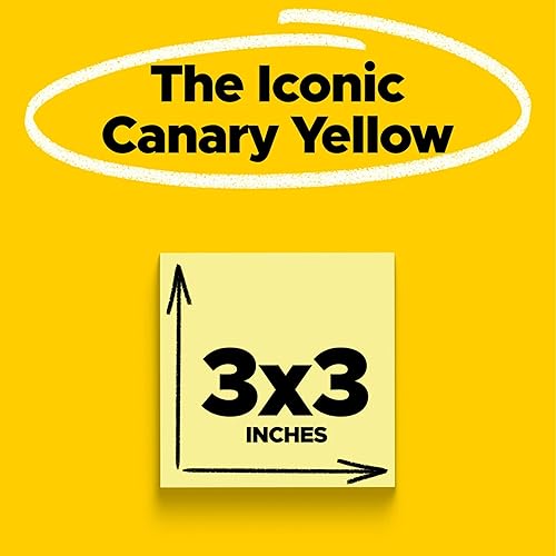 Miniatura 2 de Notas autoadhesivas Sticky Notes de Post-it Canary Amarillo Cabinet Pack