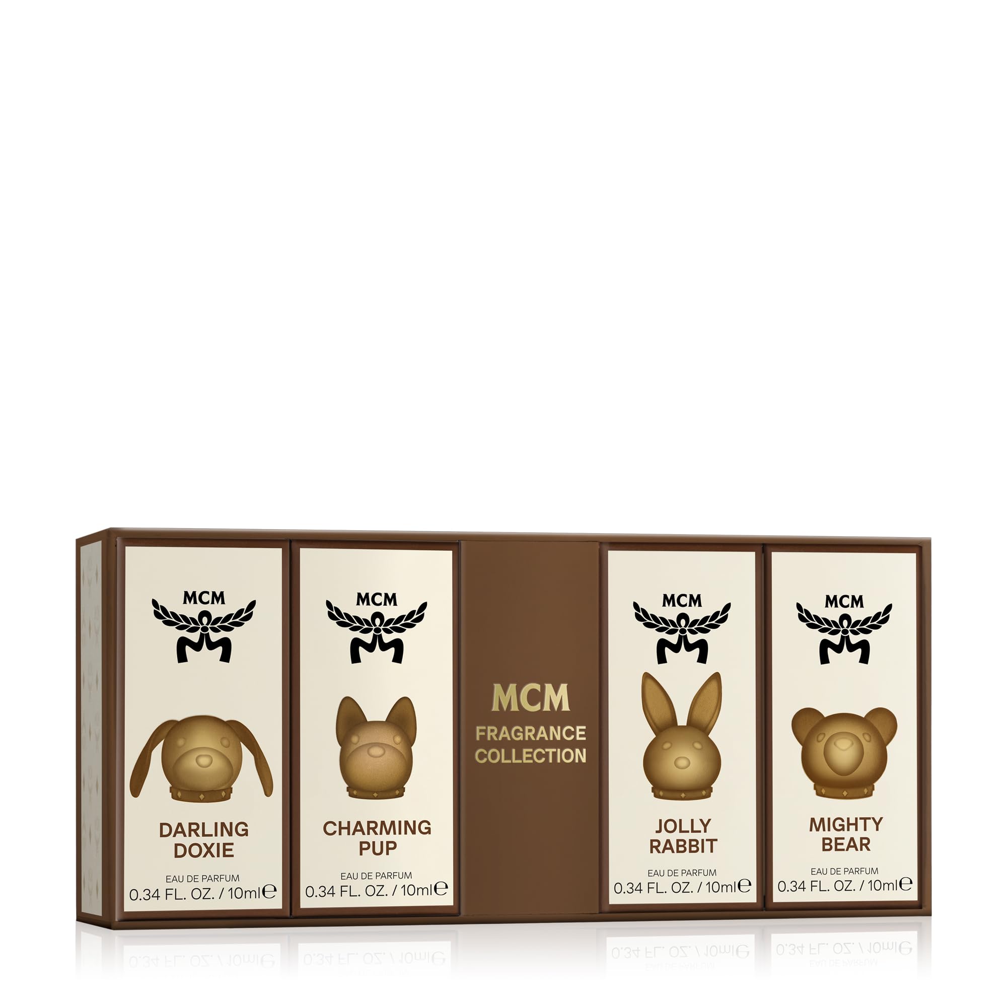 MCM Unisex Mini Gift Set (Mighty Bear+Jolly Rabbit+Darling Doxie+Charming Pup) Eau de Parfum 4x10ml-image-36