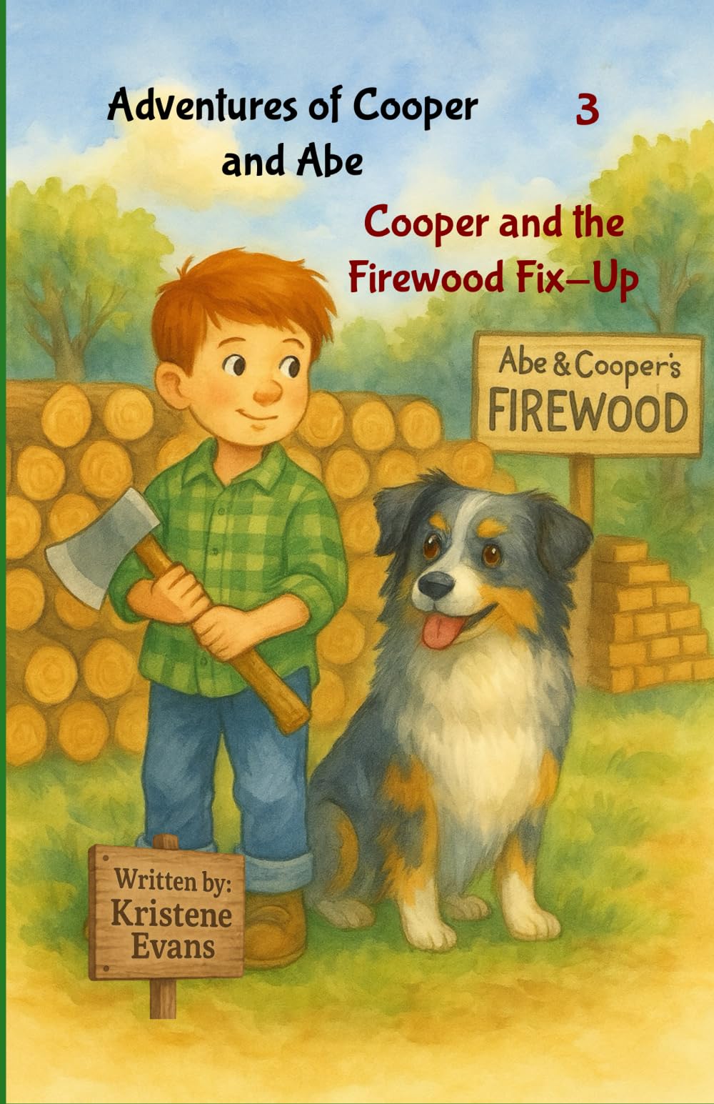 Cooper and the Firewood Fix-Up: Adventures of Cooper and Abe
