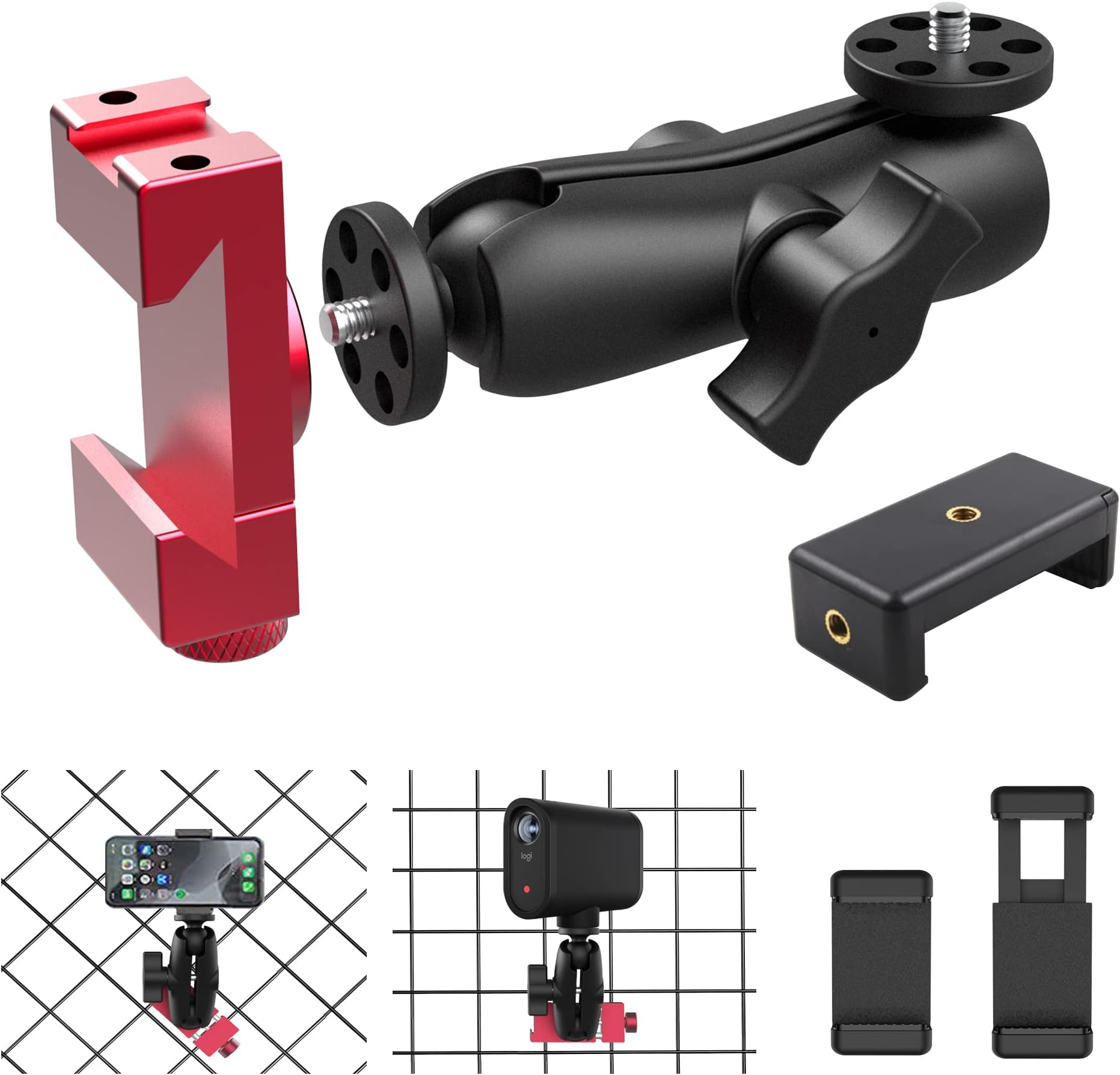 Action Kamera Halterung Für Motorrad - Mit 193cm Selfie Stick & 360° Drehung