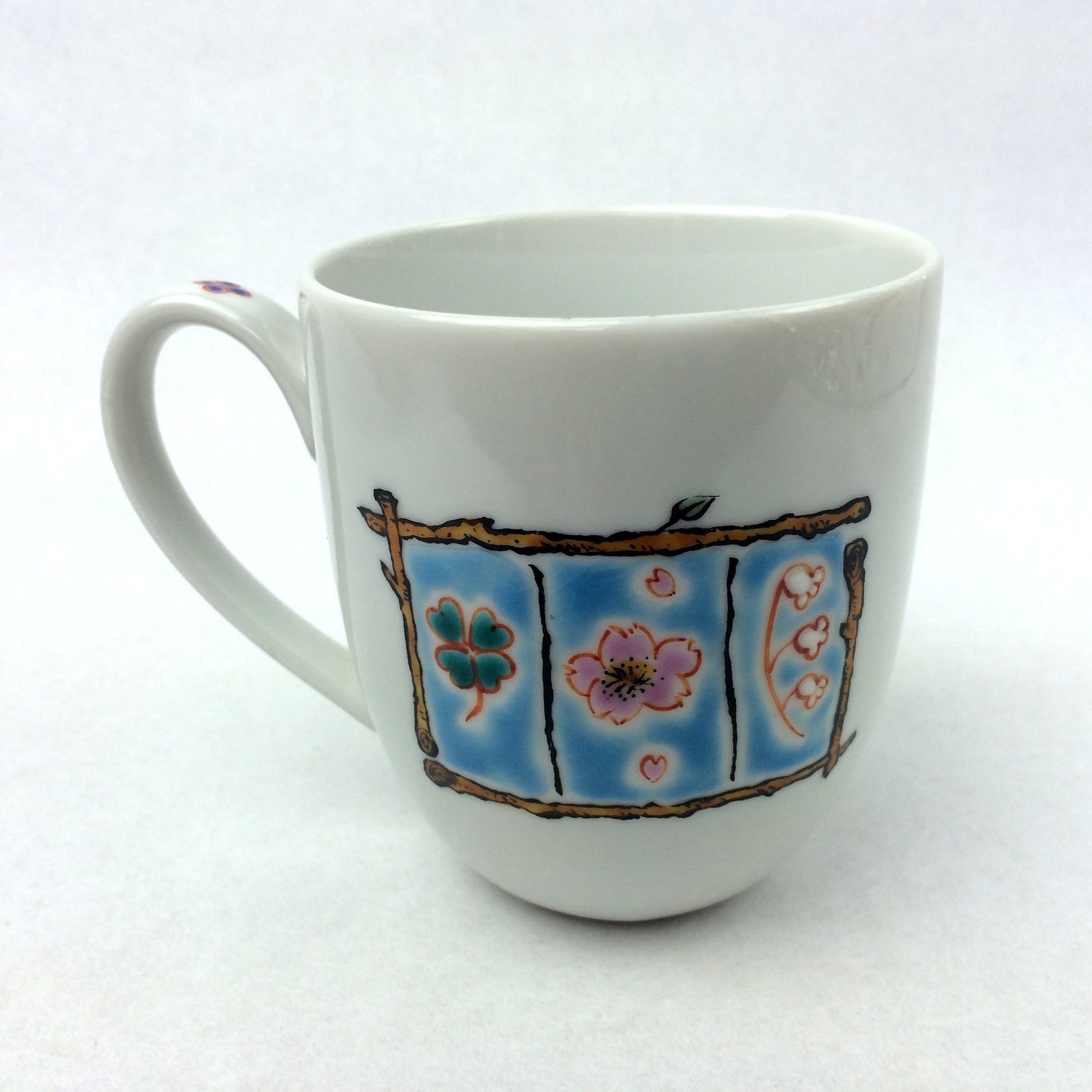Amazon.com: マルサン宮本 Marusan Miyamoto AP3-0815 Kutani Ware Mug