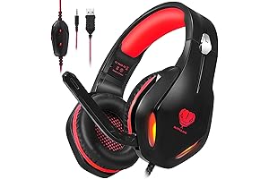 Gaming Headset for PS4, PC, Xbox One, PS5, for Nintendo Switch