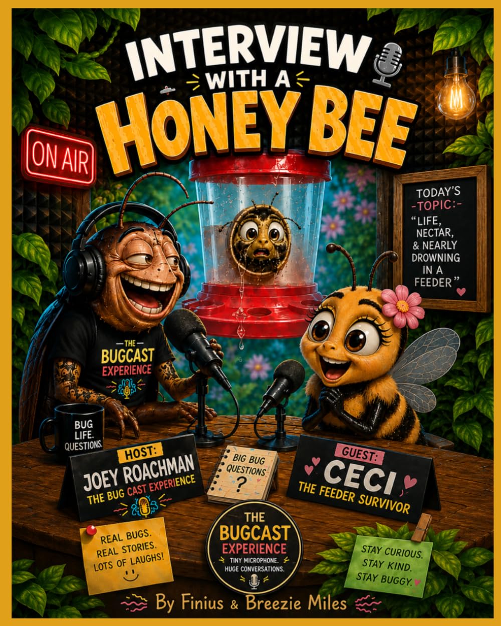 Interview with a Honey Bee: The Bugcast Experience