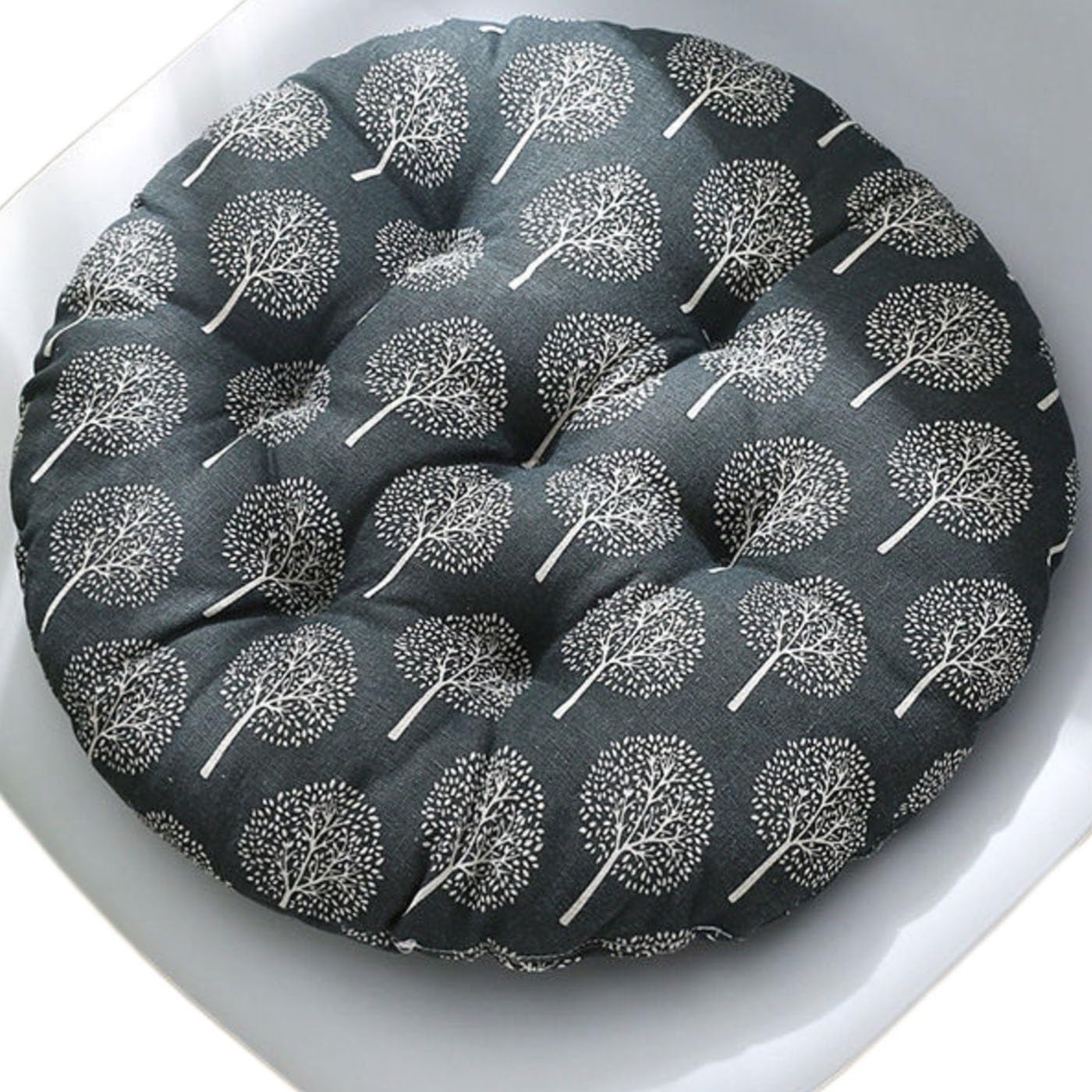 Zzdzw Color 14 Round Chair Cushion Dia 35 40 45 50 Cm Circular Chair Pad Outdoor Indoor Seat Cushion For Seat Is Very Soft Butt Pad For Kitchen Stool Cushions For Chairs Decoration(,45X45 Cm)
