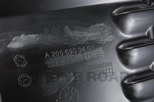 Miniatura 4 de Protector contra salpicaduras para guardabarros delantero derecho del lado del pasajero 2056903401 compatible con Mercedes Benz C300 C300e C400 C43