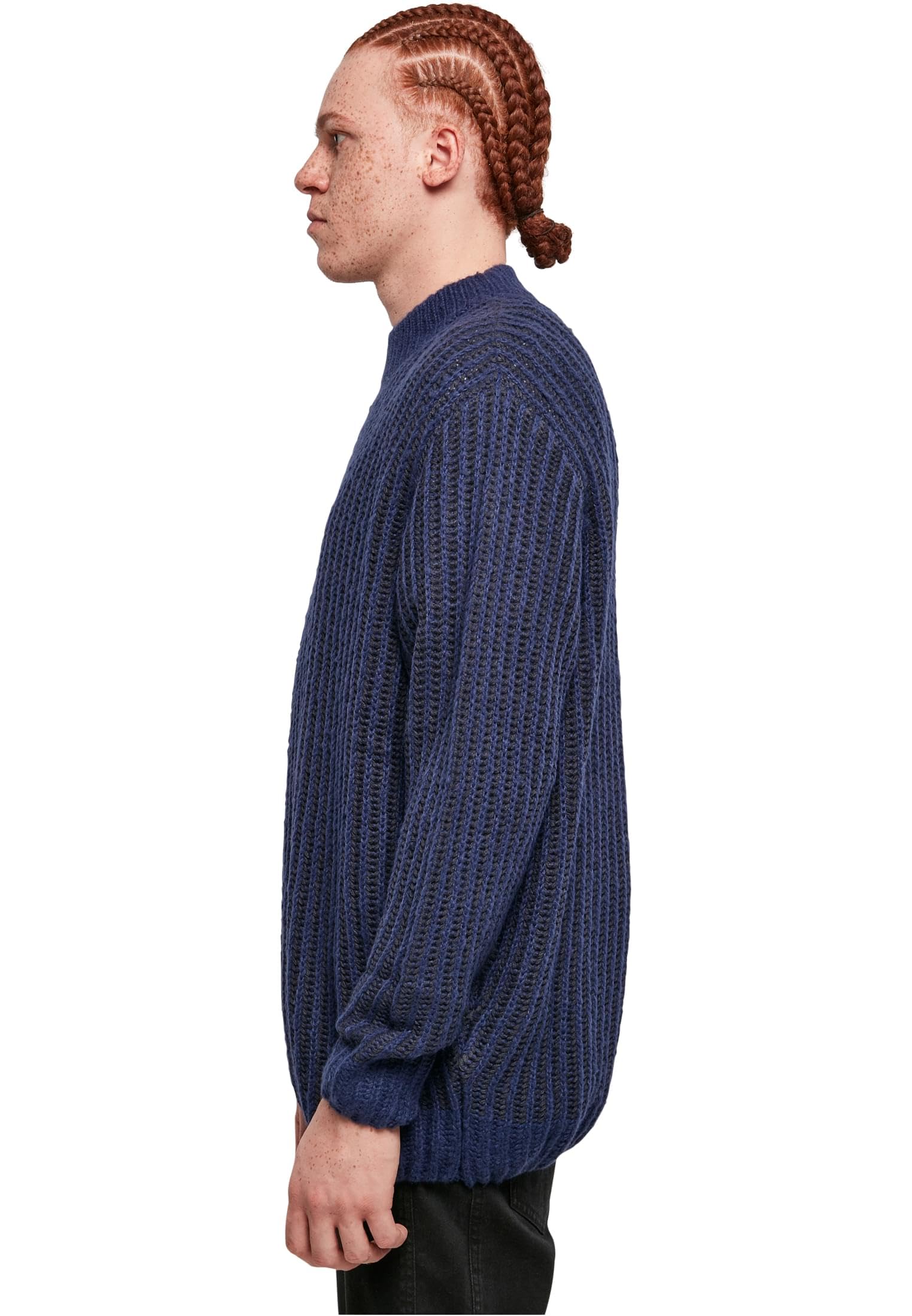 Urban Classics Bluza sportowa Mężczyźni Oversized Two Tone Sweater