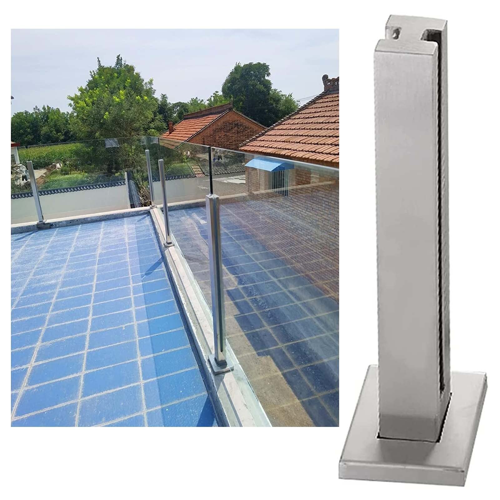 Système de balustrade d'extérieur réglable pour sécuriser les angles de votre porche