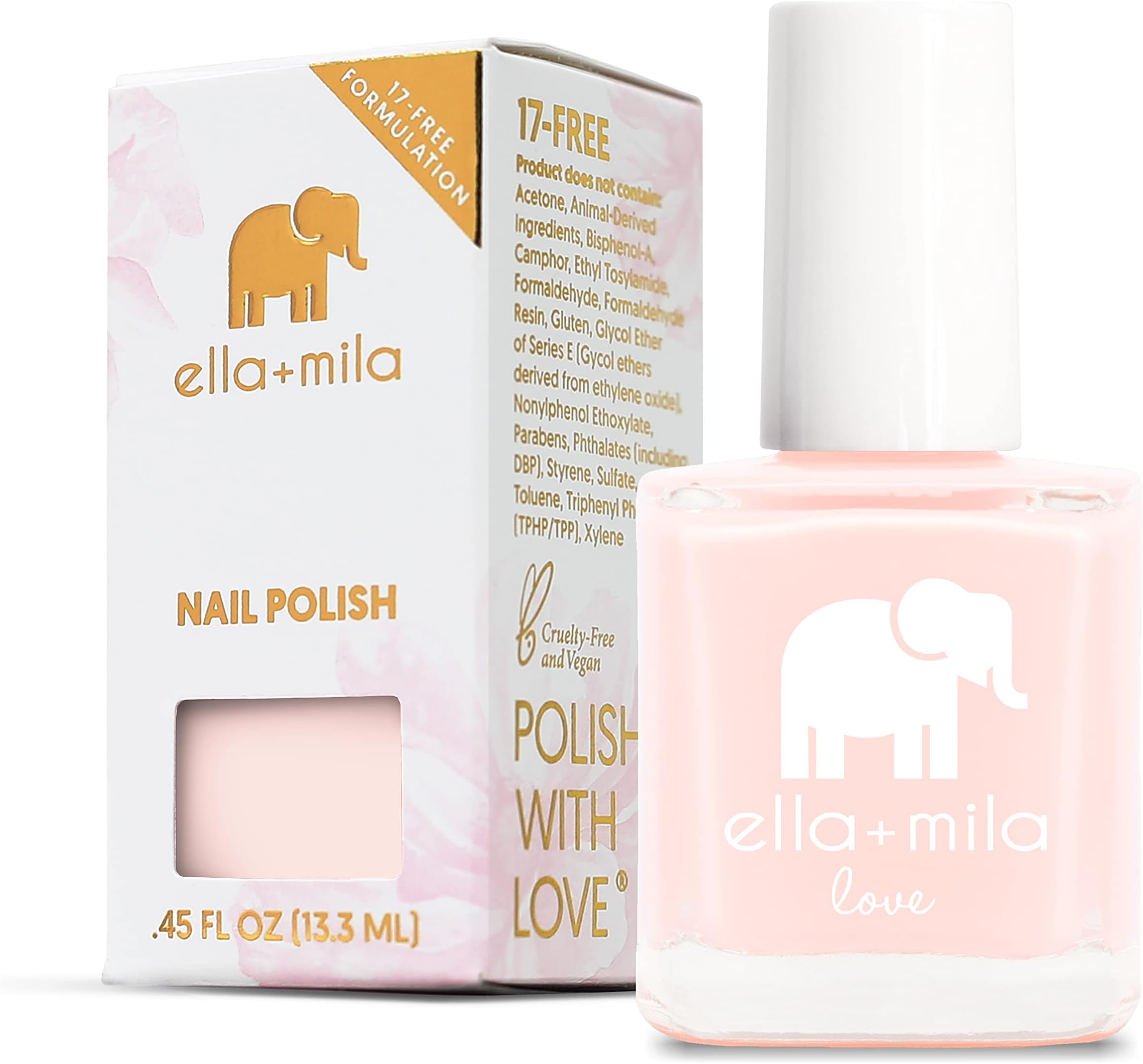 Barely Pink Muted Nude Ballet Pink Nail Polish