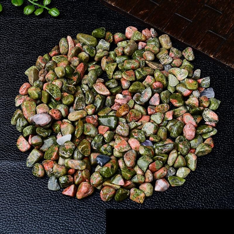 Piedra Original para peceras, Grava de Cristal Decorativa for peceras, macetas y paisajismo, 5-12 mm, 500 g/1000 g(7-9mm500g)