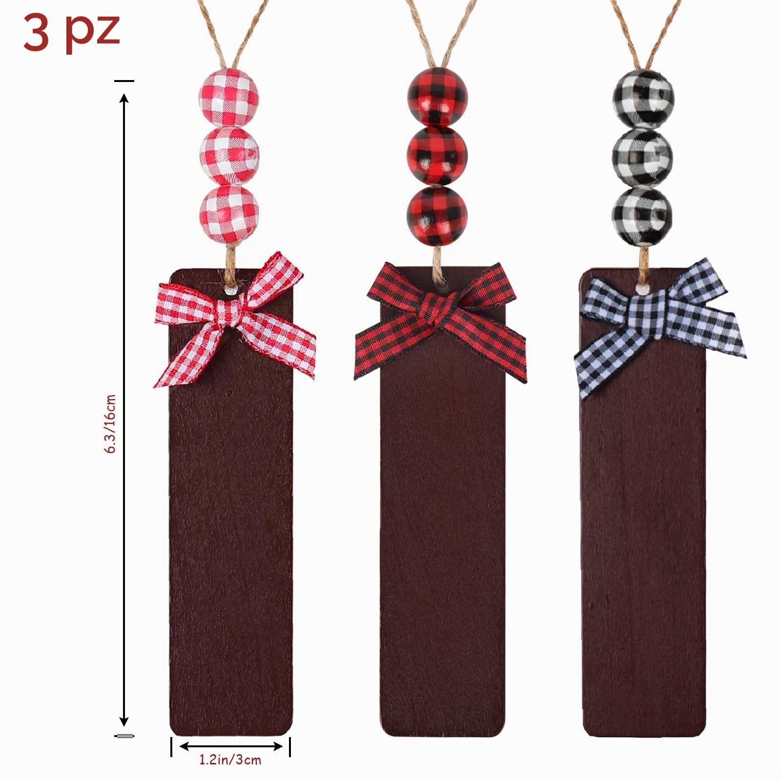 3 pezzi Calze natalizie lavorate a maglia in lana con targhette con nome, calze di Natale decorative, calze di Natale per feste di Natale, decorazioni natalizie e regali per bambini