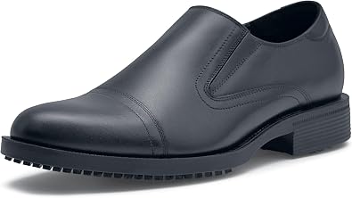 Shoes for Crews STATESMAN Men's Slip-on Leather Smart Shoe Non-Slip