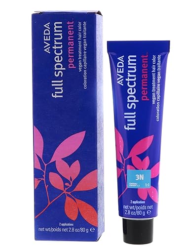 AVEDA Full Spectrum - Coloración permanente protectora para el cabello, 3N natural, 2.8 0 z., 2.82 oz