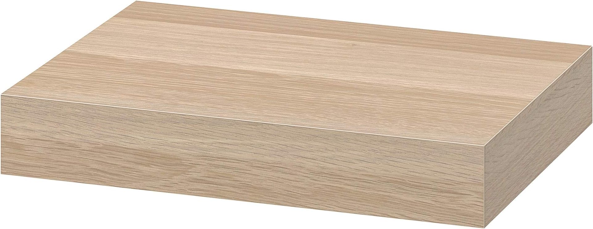 Ikea Lack Wall Shelf, White Stained Oak Effect, 30x26 cm (11 3/4x10 1/4")