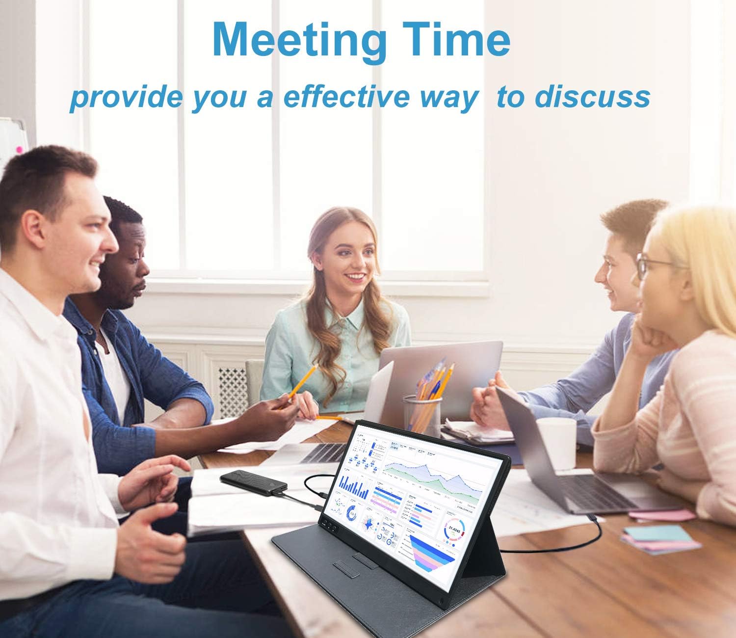 🛒 Crаzу Dеаlѕ PONKLOIE Portable Monitor 2022 Newest 15.6” USB C FHD 1080P with HDMI IPS HDR Screen Computer Display Built-in Dual Speakers for Laptop PC Phone PS3/4 Xbox Included Waterproof Cover & Screen Protector