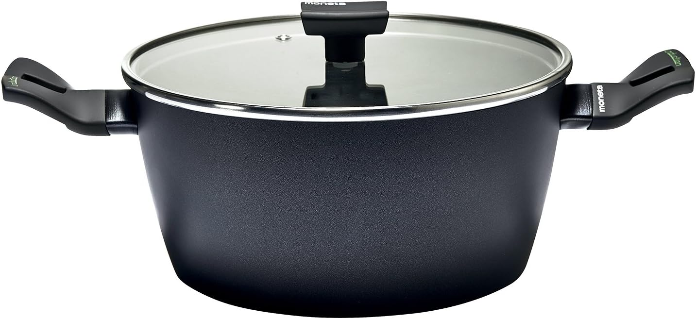 Moneta 13682052 Nova Induction 5-Quart Dutch Oven with Glass Lid