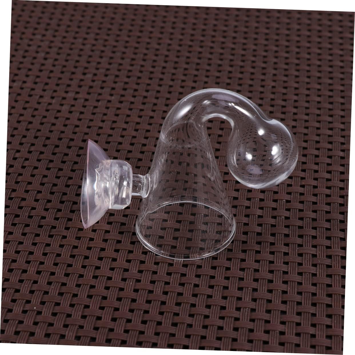 COLLBATH 4Pcs Glass Checker for Aquariums Durable Carbon Dioxide Monitor Concentration Detector for Fish Tanks Essential Tank Testing