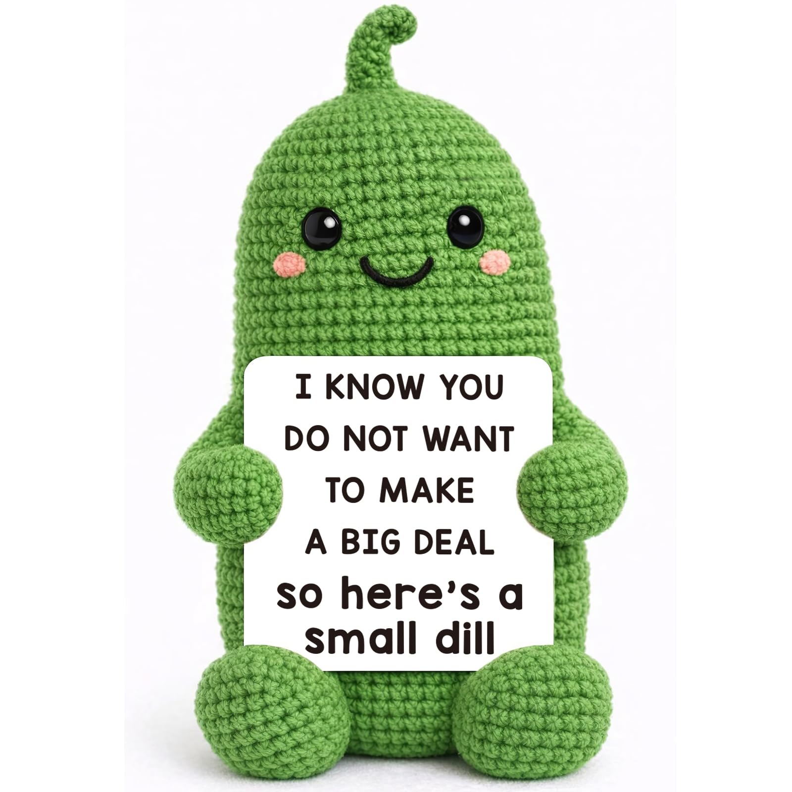 Jettryran Emotional Positive Support Pickle Gifts for Mom Wife Daughter Sister Friends Teacher Appreciation Birthday 2026 Graduation Gifts for Women Men Easter Basket for Teens Pickle Eggs - 1