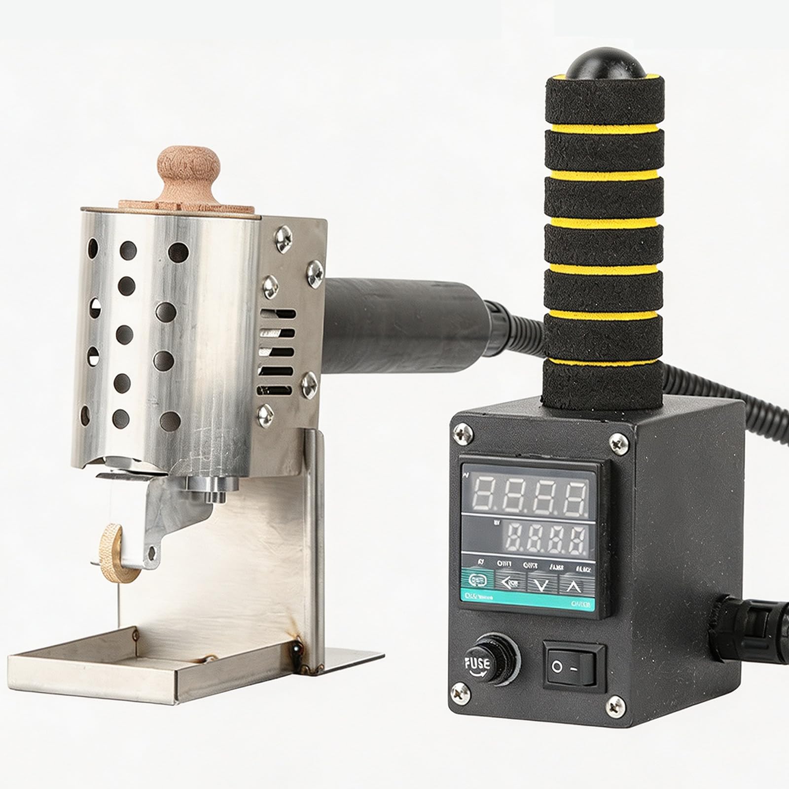 Commercial Hot Melt Glue Roller Coater & Hand Push Gluing Machine 50ml~5mm