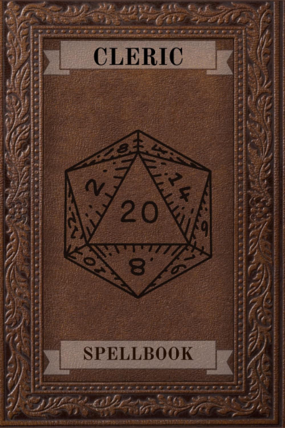 Cleric Spell Book: DnD, Pathfinder, fantasy style roleplay game spell lists. 140 pages