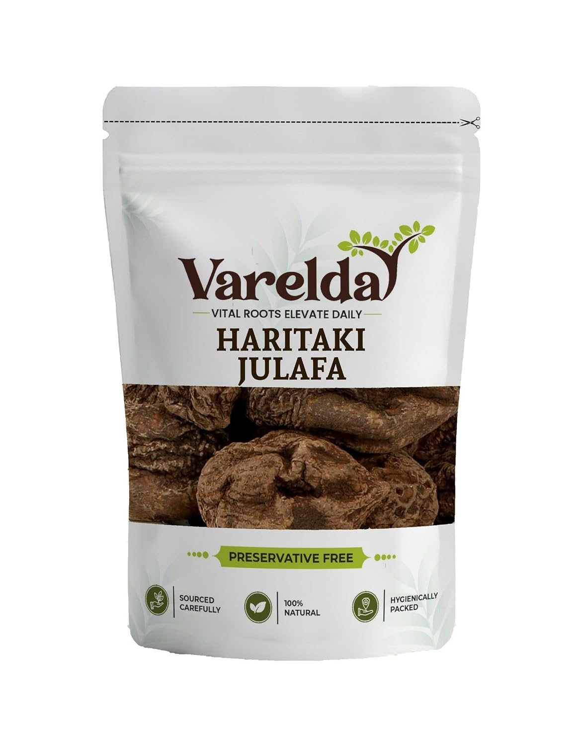 VARELDA Haritaki Julafa Powder - Harad Julafa Powder - Terminalia chebula (500 Grams)