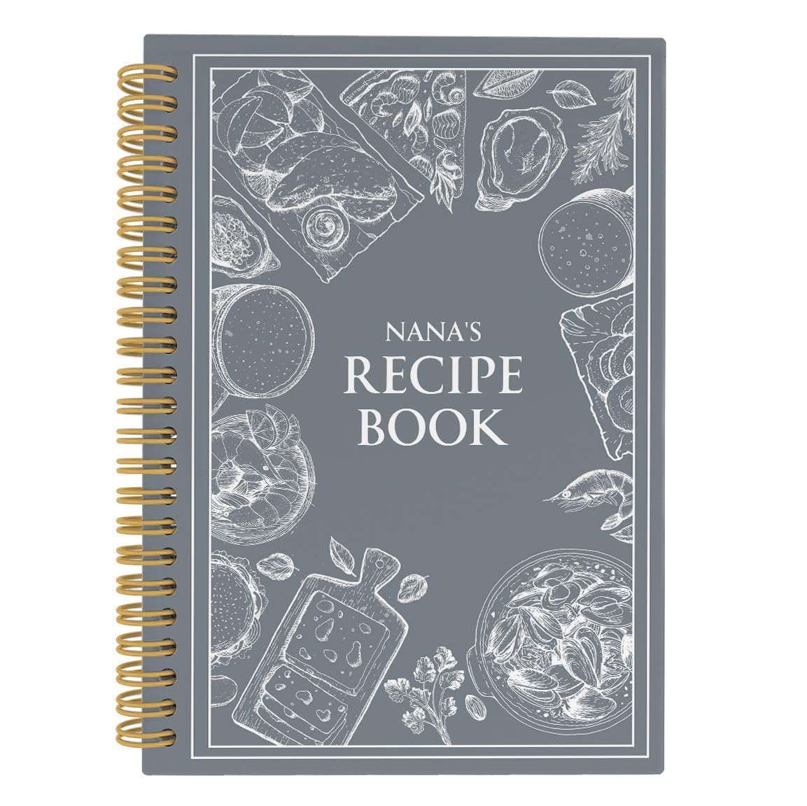 Livre de cuisine pour grand-mère ANIANG : créez votre cahier de recettes sur le plan de travail
