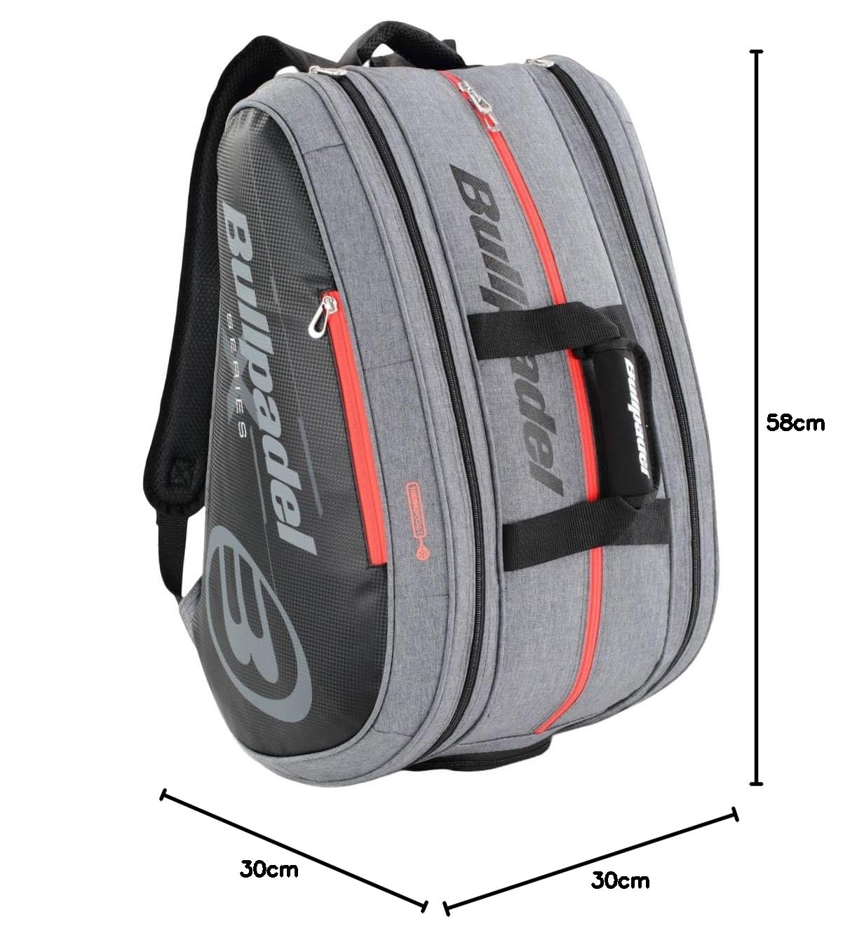 Bullpadel Paletero Avant S Gris