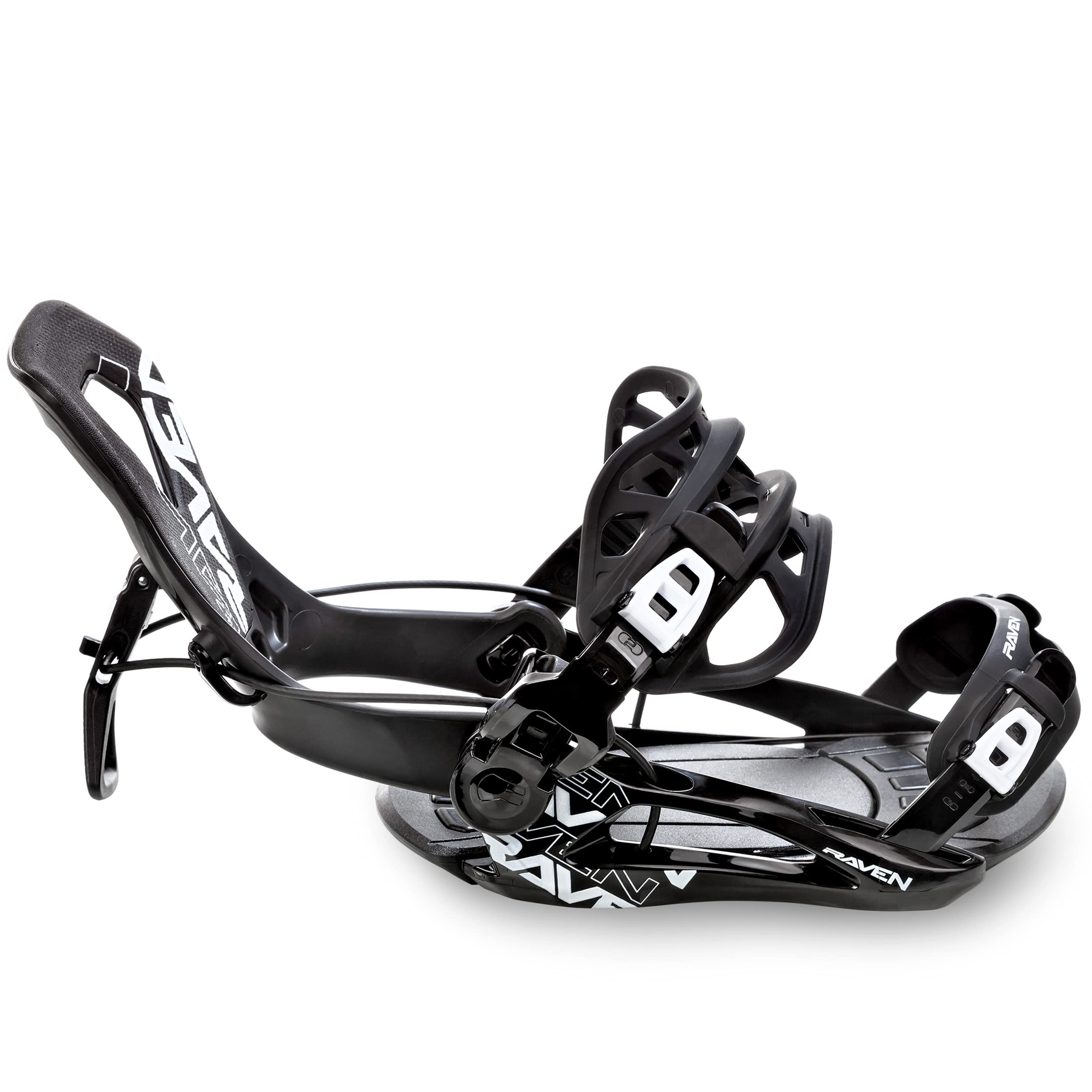 RAVEN Snowboard Set: Snowboard Grizzly + Bindung Fastec FT360 Black