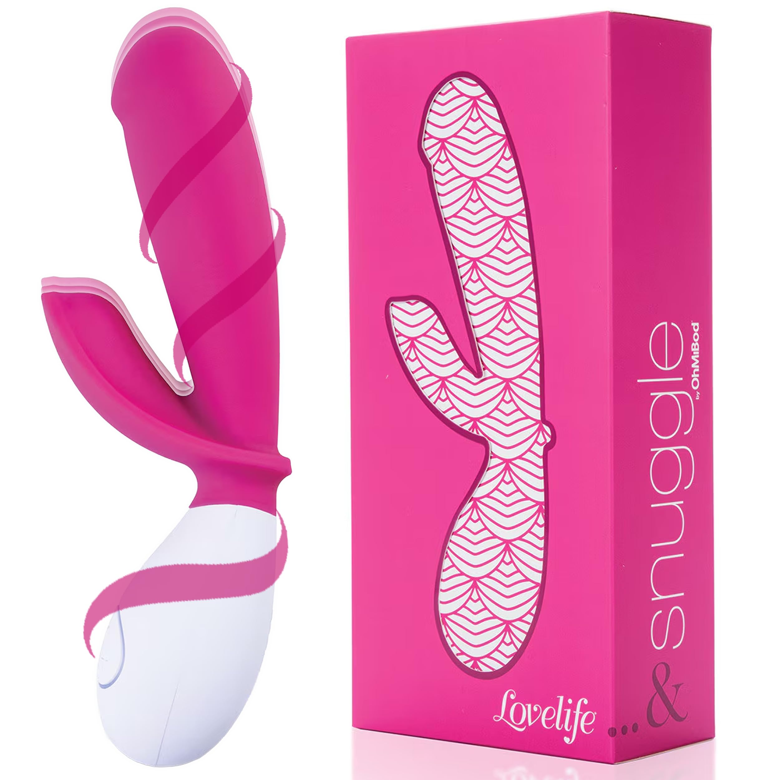 Amazon.com: OhMiBod Lovelife Snuggle Vibrator - Dual Stimulation G-Spot  Vibrator - Personal Massager for Women - Couple's Vibrator Seven Presets to  Enjoy - Body-Friendly, Rechargeable, Splashproof - Pink : Health & Household