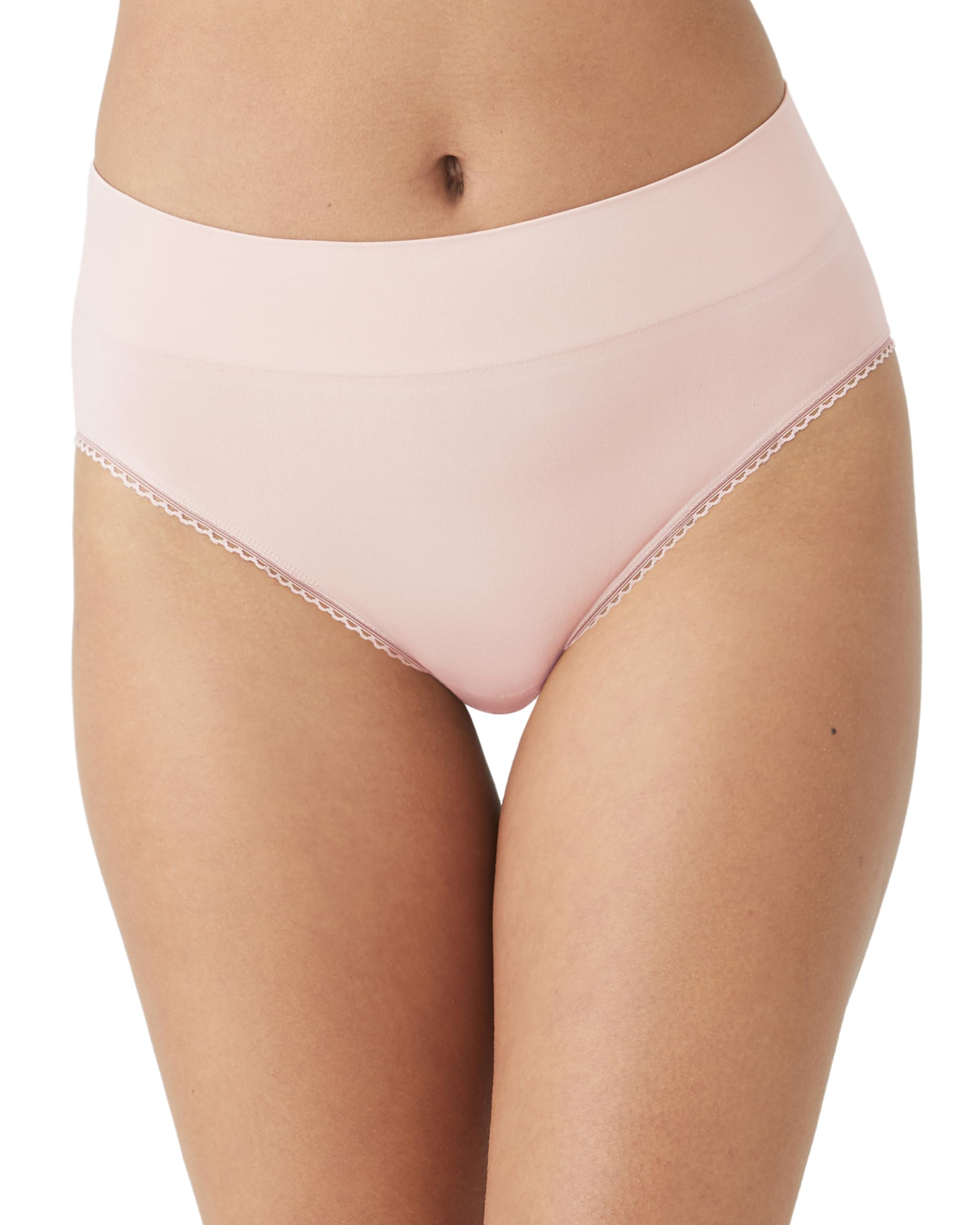 womens Feeling Flexible Seamless Full Coverage Hi-cut Brief Panty, 871332