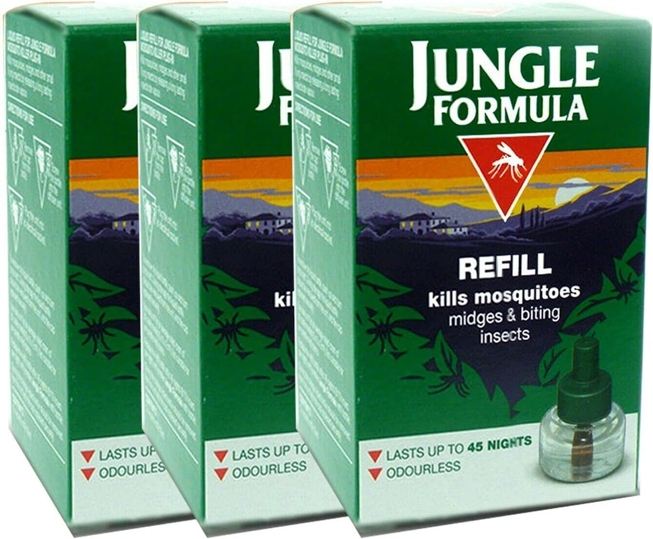 Jungle Formula Mosquito Killer Plug In Refill 35 ml **3 PACK DEAL