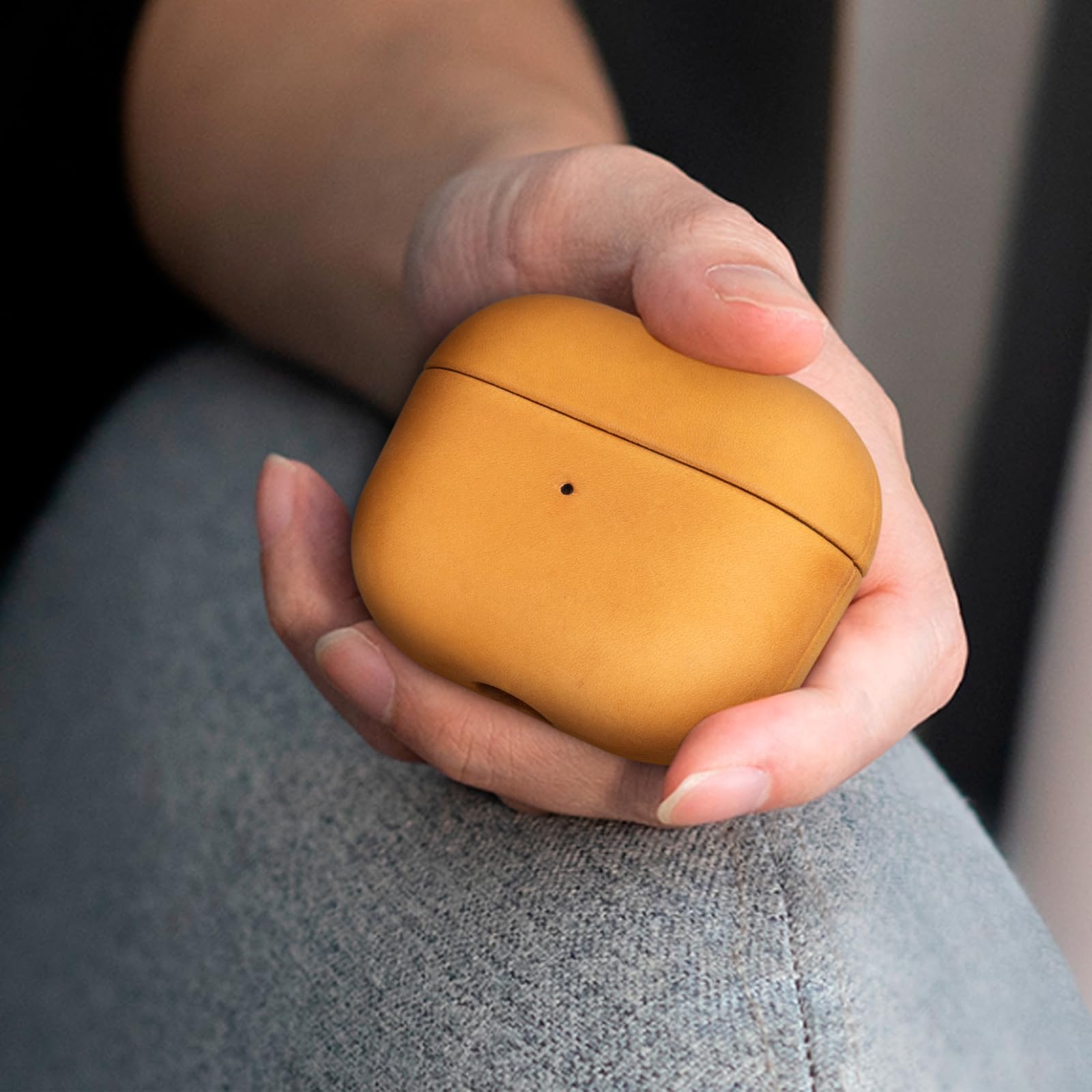 Amazon.com: Maogoam Leather Case Compatible with AirPods 4