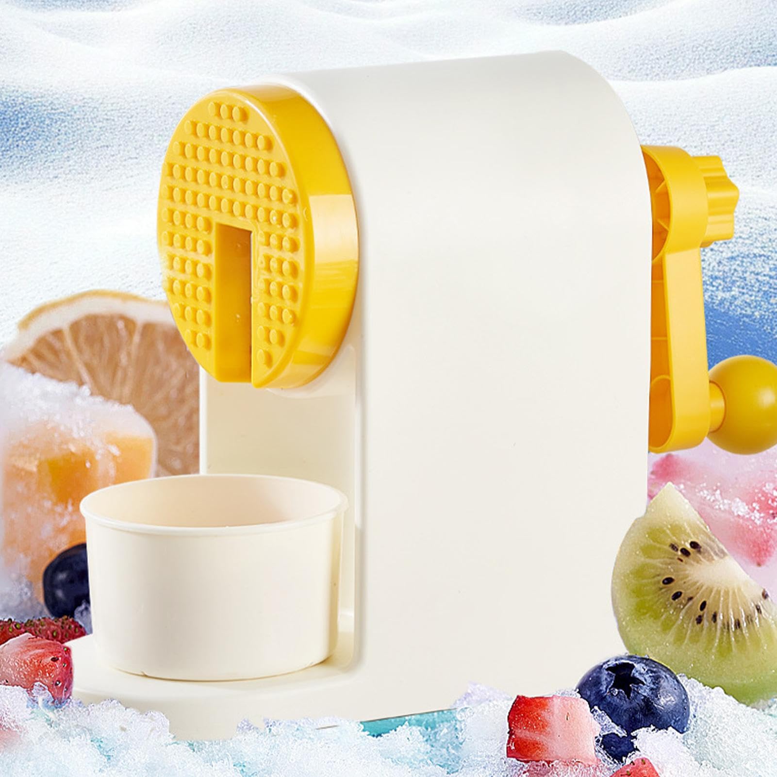 Raspador de hielo - Utensilios de cocina pequeños portátiles para el hogar, trituradora de hielo, para el hogar, oficinas, apartamentos, vacaciones, , día festivo, diario, whisky, baño, barcos